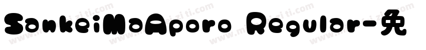 SankeiMaAporo Regular字体转换